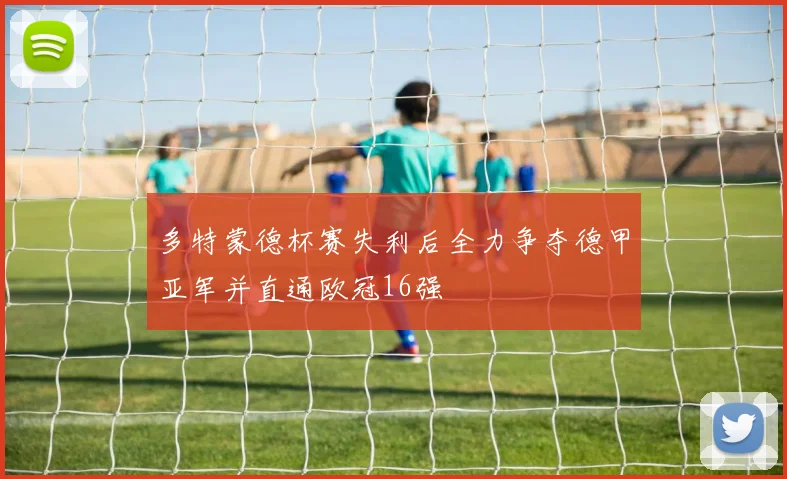多特蒙德杯赛失利后全力争夺德甲亚军并直通欧冠16强
